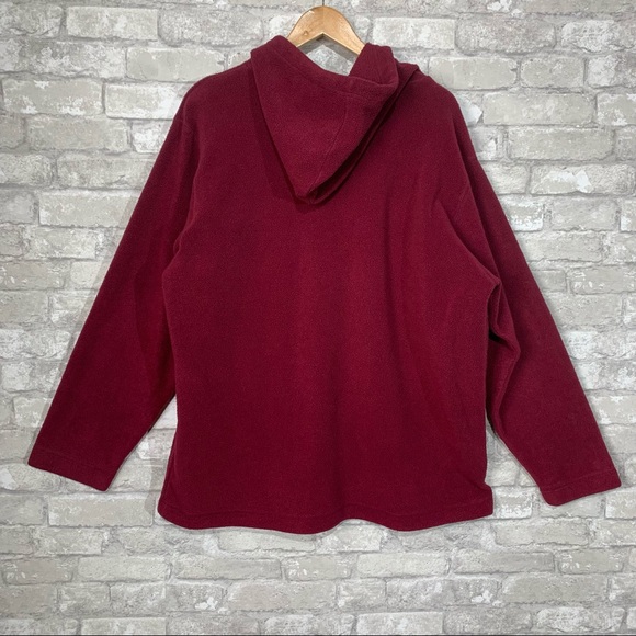 VINTAGE Y2K LOONEY TUNES TWEETY BIRD FLEECE HOODIE. QUARTER ZIP. FUZZY CHARACTER - Picture 3 of 9